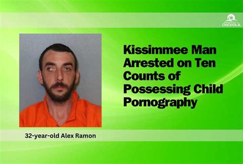 Man charged with 10 counts of possession of child pornography.